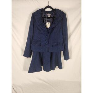 NWT Womens Plus George Skirt Suit 2 Piece Classic Old Money Old Hollywood 16